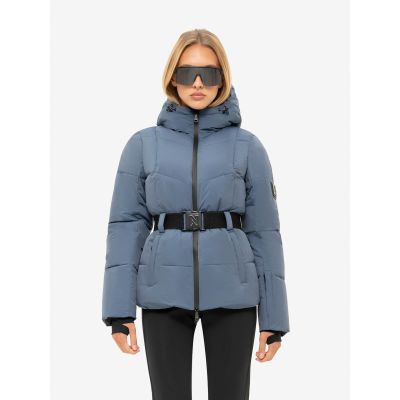 NIKKIE Nateland Metal Jacket in 7678 dusty blue