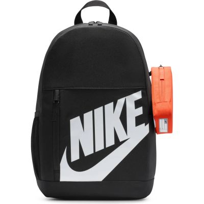 Y NK ELMNTL BKPK SHOEBOX in 010 black/orange/white
