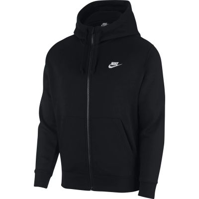 NIKE Herren Hoodie Sportswear Club Fleece in schwarz