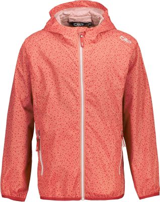 KID G JACKET RAIN FIX HOOD C574 128 in rot