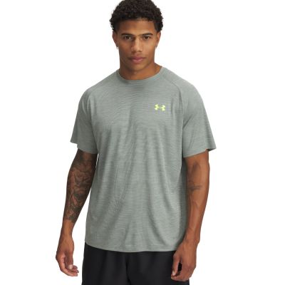 UA TECH TEXTURED SS in 348 silica green