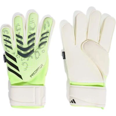 Herren Handschuhe Predator Match Fingersave in grau