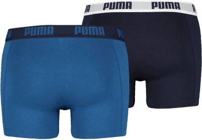 PUMA Herren Retropants Basic Boxer 2er Pack in blau