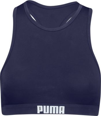 PUMA Damen Top SWIM WOMEN RACERBACK SWIM TOP in blau
