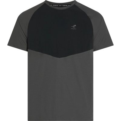 Herren T-Shirt He.-T-Shirt Stefan SS M in 904 anthracite/black