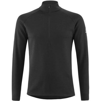 Herren Rolli M MIDLAYER TRANSTEX MERINO in schwarz
