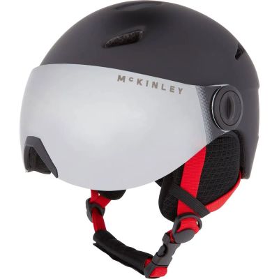 Kinder Ski-Helm Pulse S2 Visor HS in silber