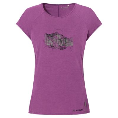 Wo Tekoa T-Shirt II, magenta, 42 in lila