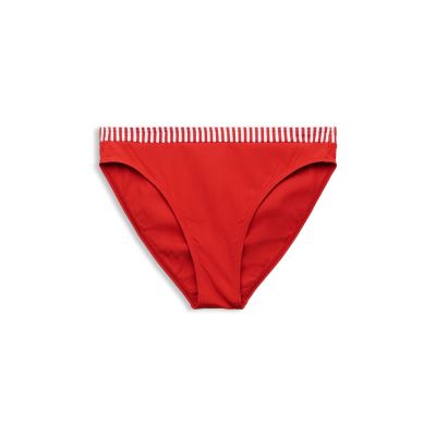 Bikinihose mit mittlerem Bund in rot