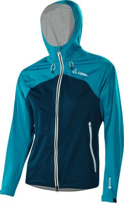 Löffler Kapuzenjacke Ponto GTX Active Damen in blau