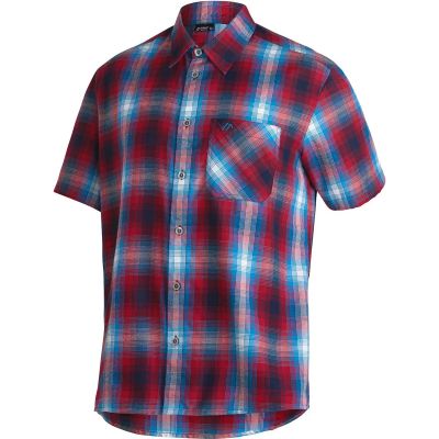 Herren Hemd MAURO He-Hemd 1/2 Arm in rot