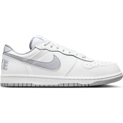 Nike Big Nike Low - white/wolf grey in 106 white/wolf grey