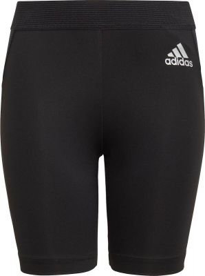 adidas Kinder Techfit kurze Tight in schwarz
