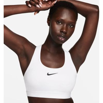 Damen Top W NK SWSH MED SPT BRA in weiß