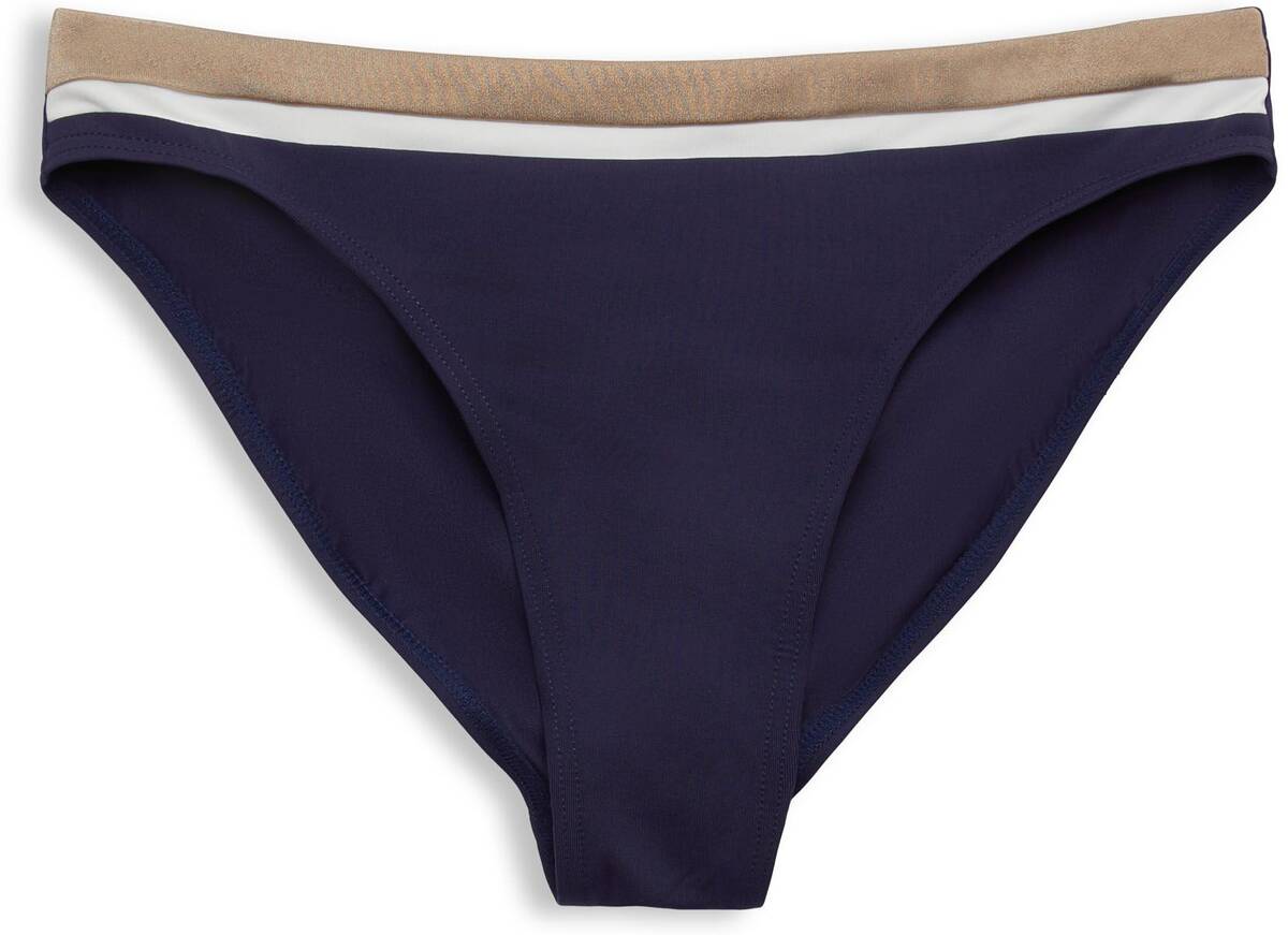 Maillot Bikini Esprit Tayrona Beach RCS - Haut De Bikini Pad.Bra Bleu Marine Femme 36