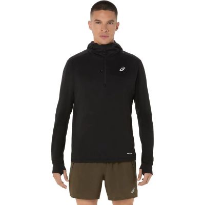 Herren T-Shirt ROAD WINTER LS HOODIE in schwarz