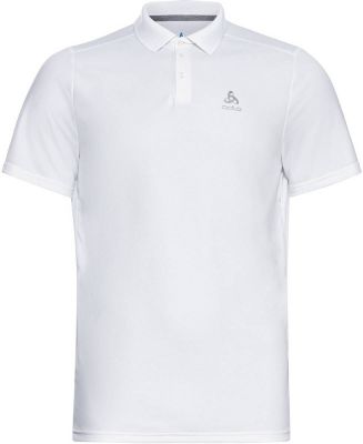 ODLO Herren Polo Polo shirt s/s F-DRY in weiß