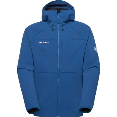 Herren Funktionsjacke Ultimate Comfort SO Hooded Jacket Men in blau