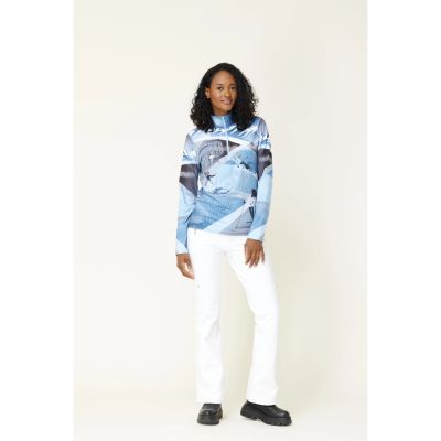 Apres Ski Team Top in blau