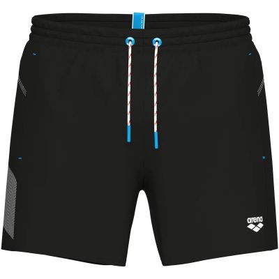 Herren Badeshorts PRO_FILE LOSANGE BEACH SHORT in schwarz
