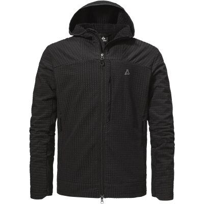 Herren Unterjacke Fleece Hoody Style Enixa MEN in schwarz