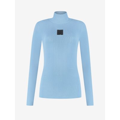 NIKKIE Jolie Ski Turtle Neck in 7675 powder blue