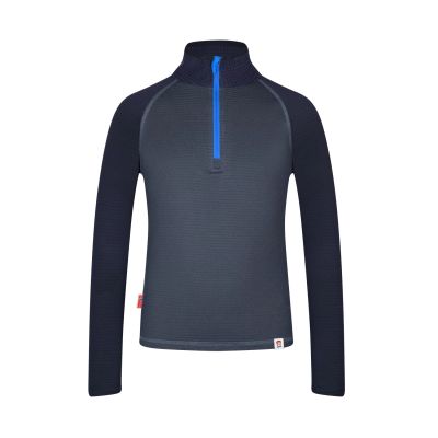 Kids Rauland Half Zip in blau