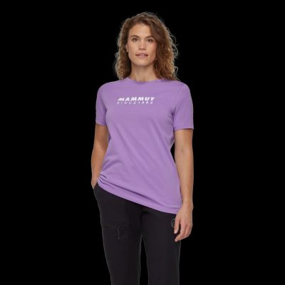 Mammut Core T-Shirt Women Logo in 434 lavandin