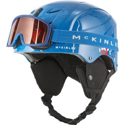 Kinder Helm Ki.-Ski-Helm +BrilleSet MistralFoxy in blau