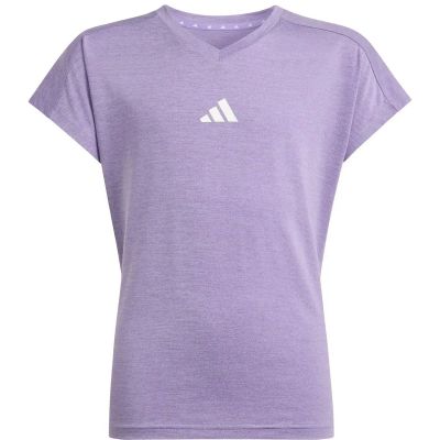 Kinder Shirt Go-To V-Neck Kinder in lila