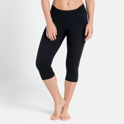 ODLO Damen Leggings "Performance Eco Warm" 3/4 Länge in pink