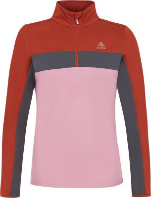 PROTEST Damen Rolli PRTNAIADS 1/4 zip top in braun