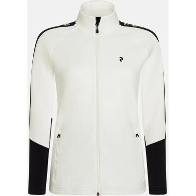 W Rider Mid Zip Jacket-OFFWHITE-BLACK 000 XL in weiß