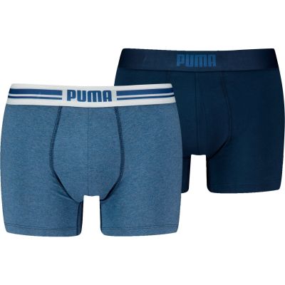 PUMA MEN EVERYDAY PLACED LOGO BOXER 004 L in blau
