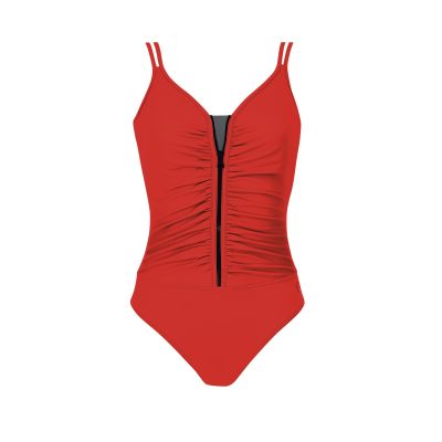 Badeanzug in rot