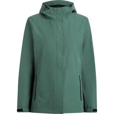 Damen Regenmantel Da.-Regenjacke Isar W in 783 green dark
