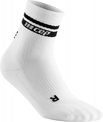 CEP Damen 80´s compression mid-cut in weiß