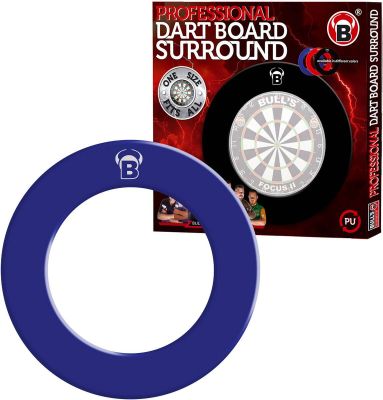 BULL'S Dartboard Pro Dart Board Surround 1tlg. in blau