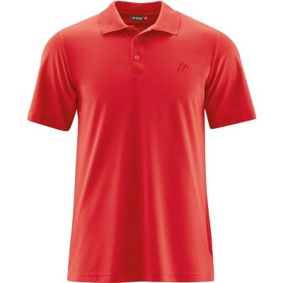 Herren Polo Ulrich He-Polo 1/2 Arm in rot