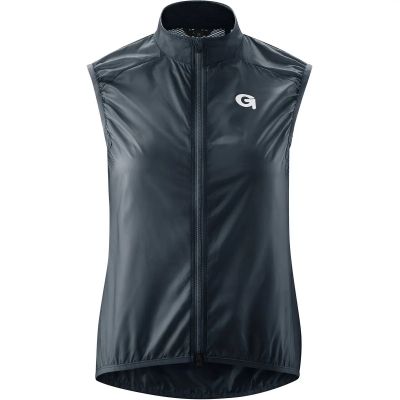 Road Vest Wind W Damen Rennrad-Windweste in blau