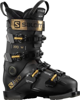 ALP. BOOTS S/PRO X90 W GW BLACK/Golden/B 000 25 in schwarz