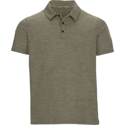 Herren Funktions Poloshirt MN PL SHRT in braun