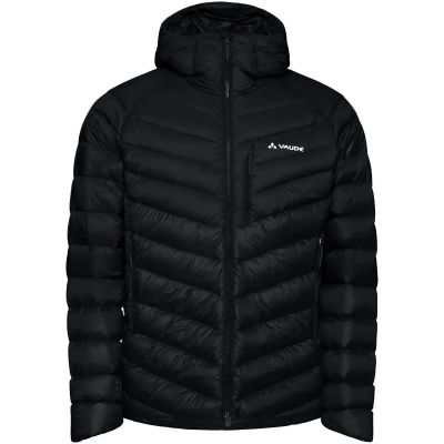 Herren Funktionsjacke Me Monviso Down Hooded Jacket in schwarz