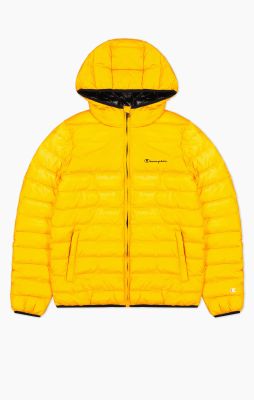 Hooded Jacket in gelb