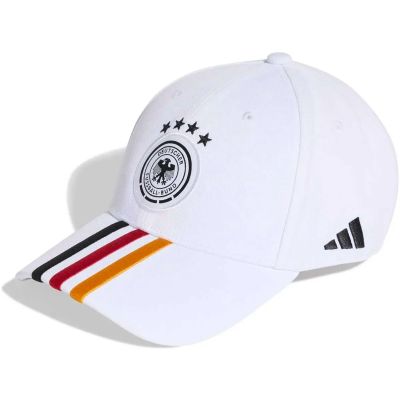 Herren Deutschland DFB Fußballkappe in weiß