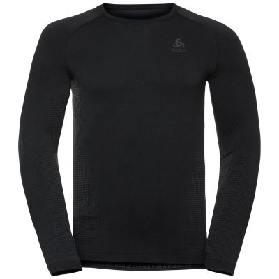 Performance Warm ECO Bl Top Crew Neck L/S M in schwarz