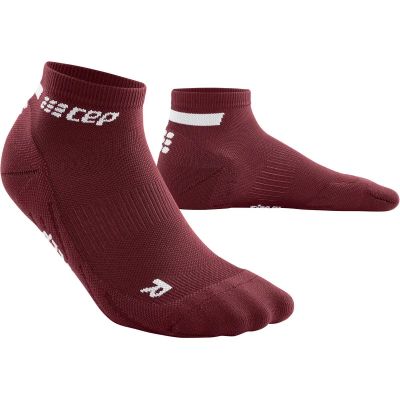 CEP Herren the run socks, low cut, v4, men in rot
