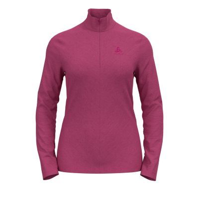 Mid layer 1/2 zip ROY in rosa