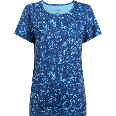 Damen Shirt Jewel SS W in blau