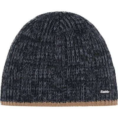 Herren Mütze / Strickmütze "Rene" in schwarz